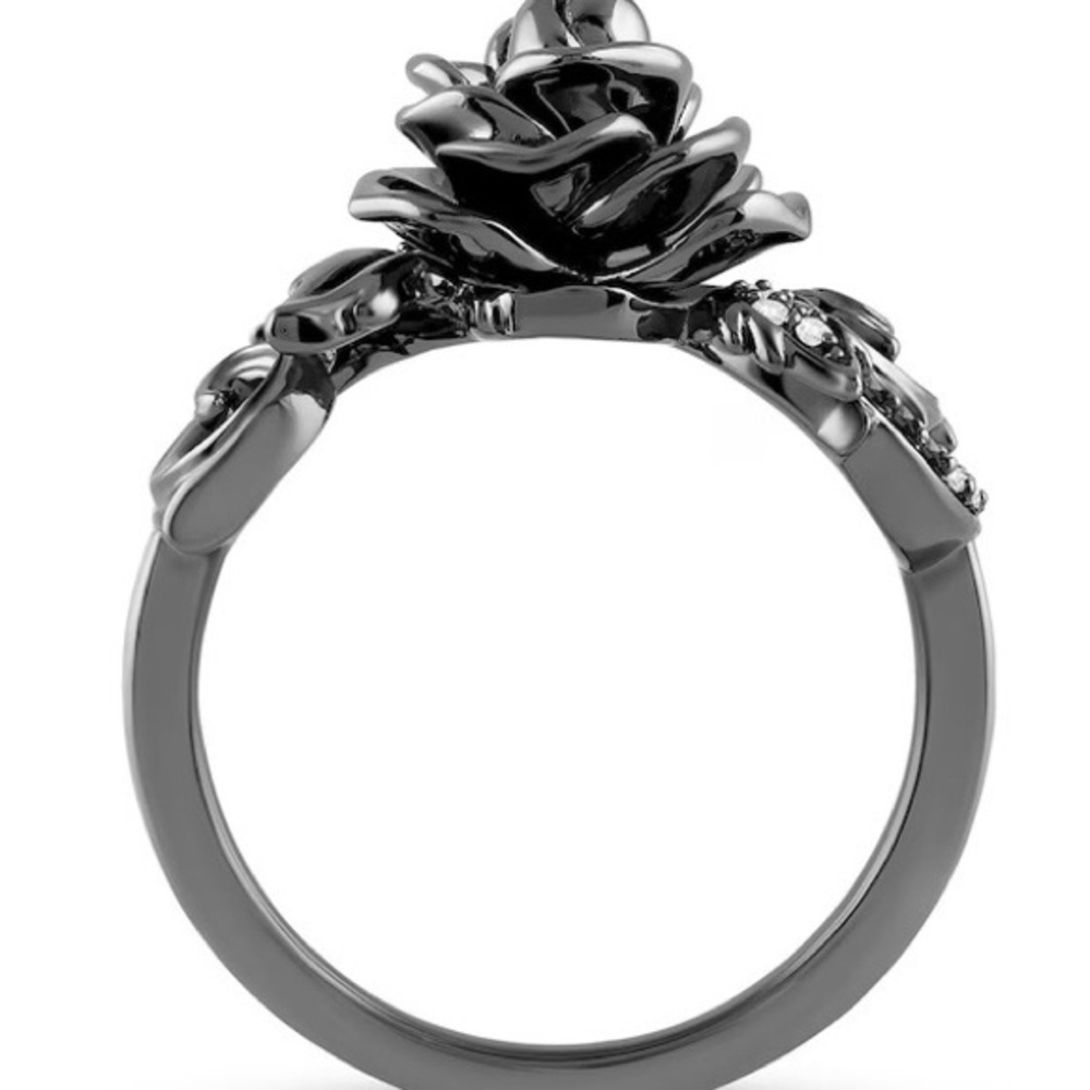 Kay Jewelers Black Rose Ring - Picture 11 of 11